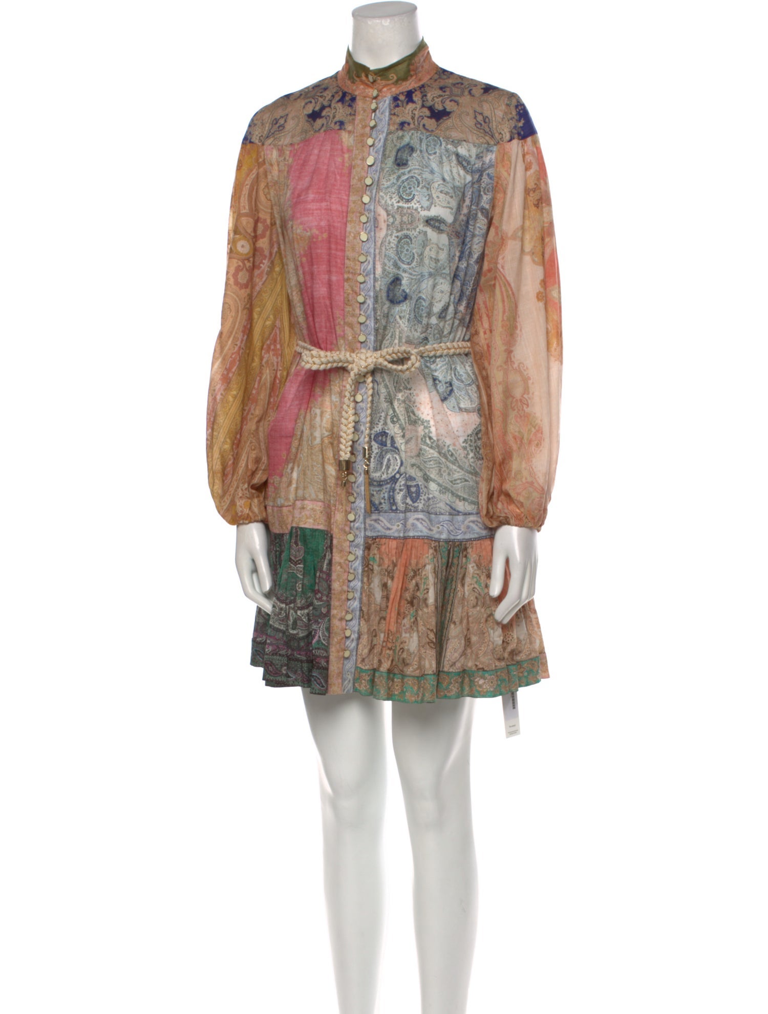 Zimmermann Printed Mini Dress