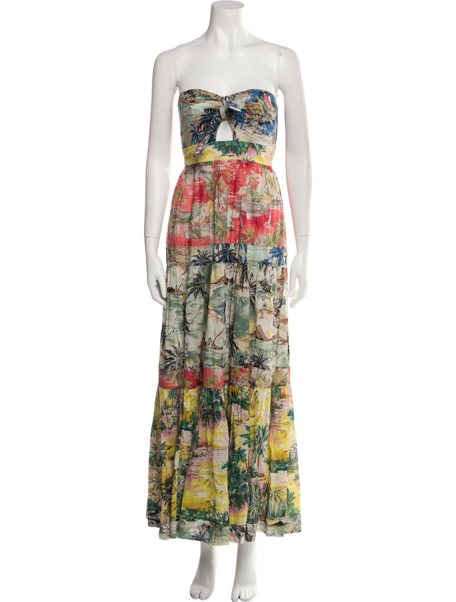 Zimmermann Printed Long Dress