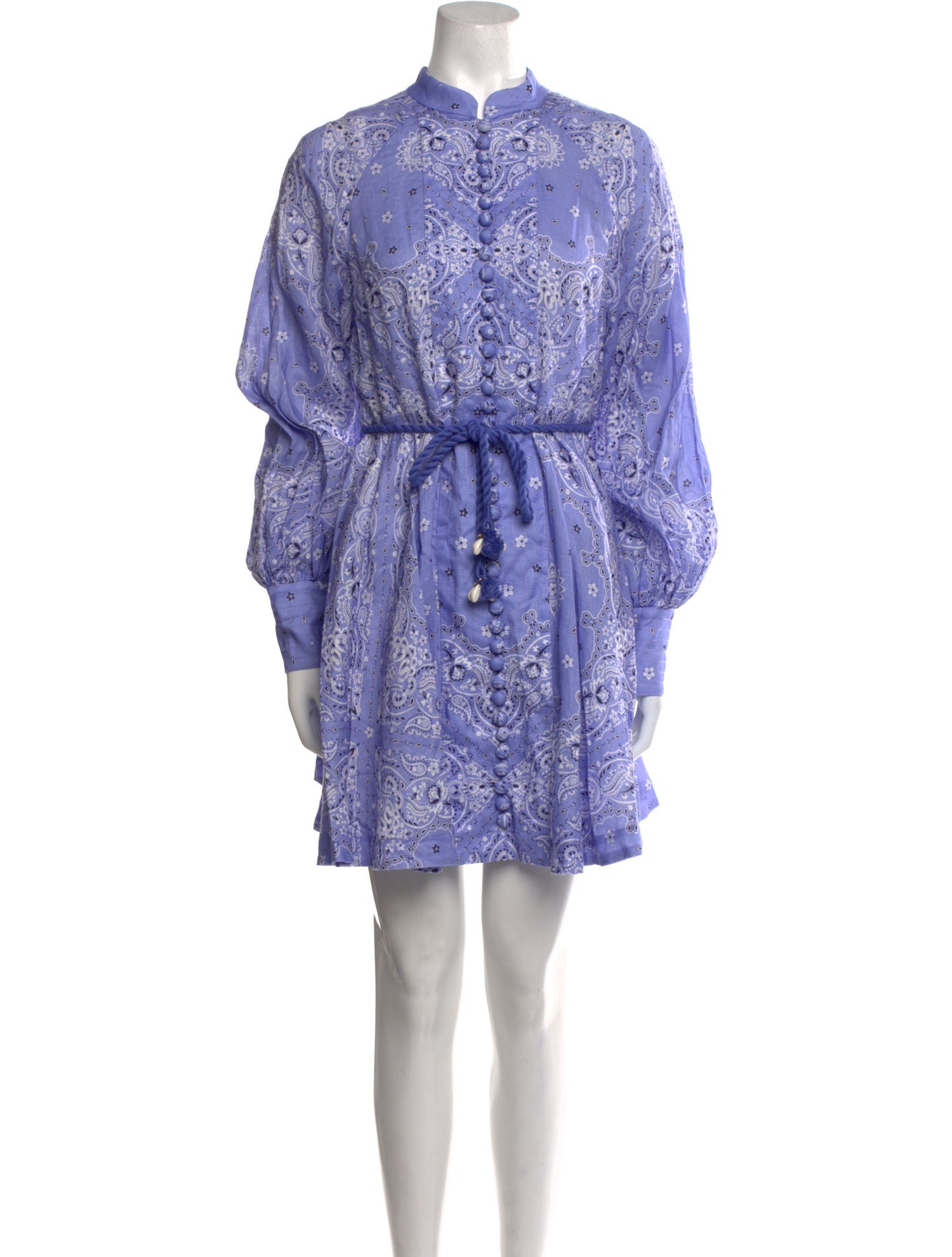 Zimmermann Linen Mini Dress