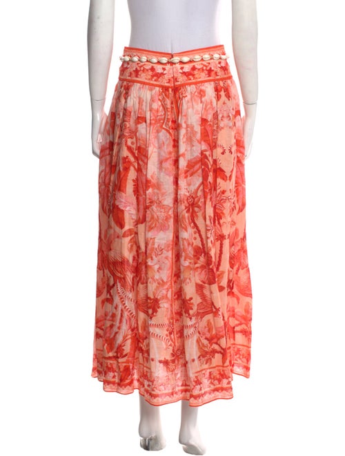 Zimmermann Linen Midi Length Skirt