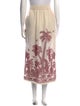 Zimmermann Graphic Print Midi Length Skirt