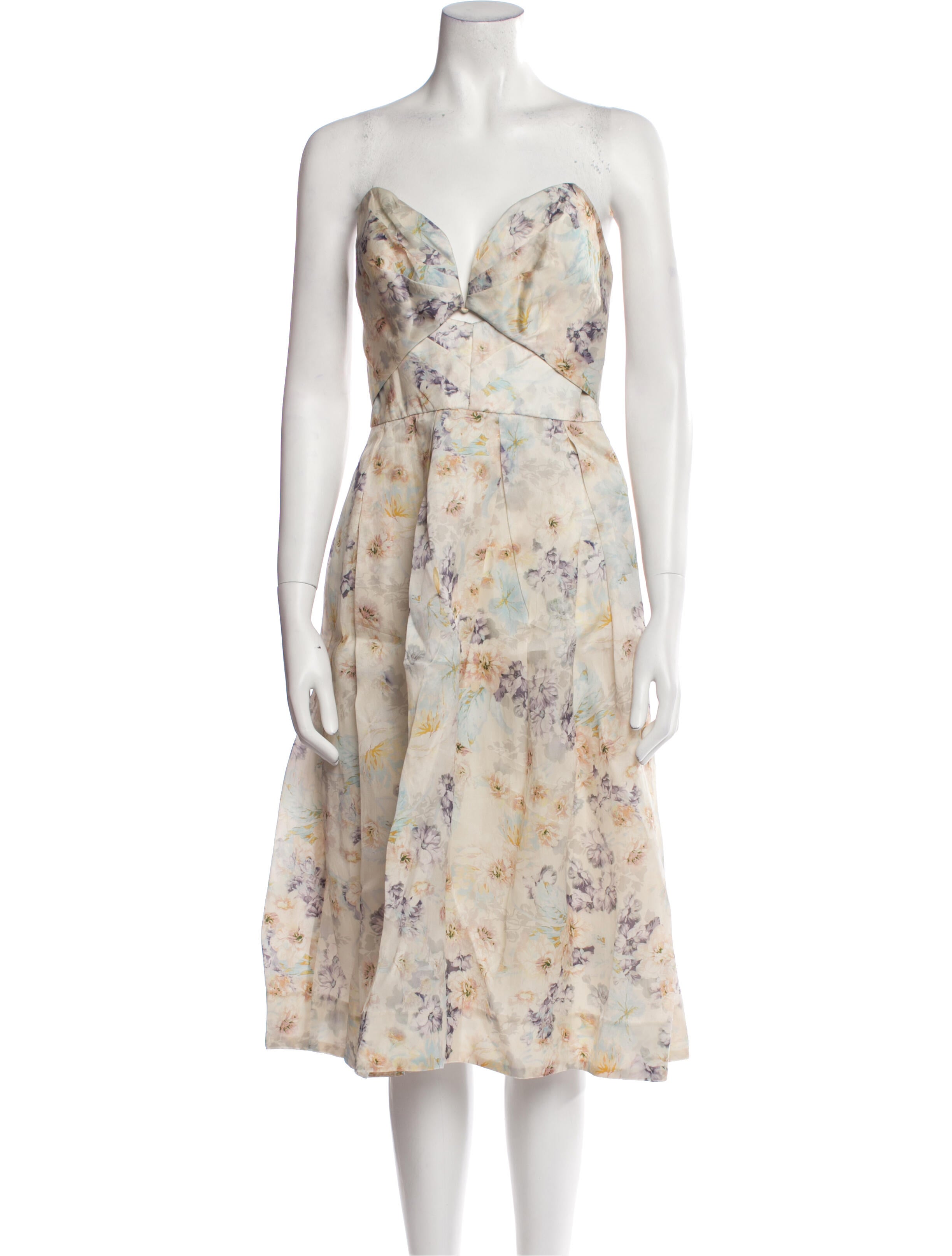 Zimmermann Silk Knee-Length Dress