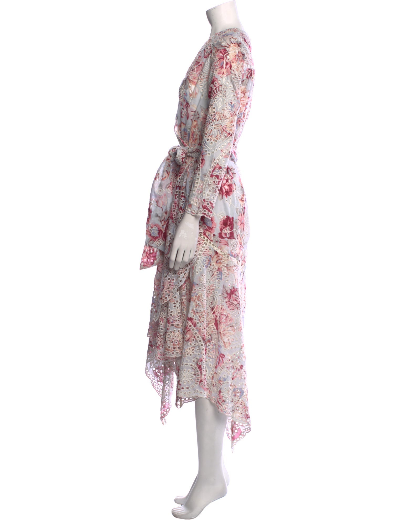 Zimmermann Floral Print Long Dress