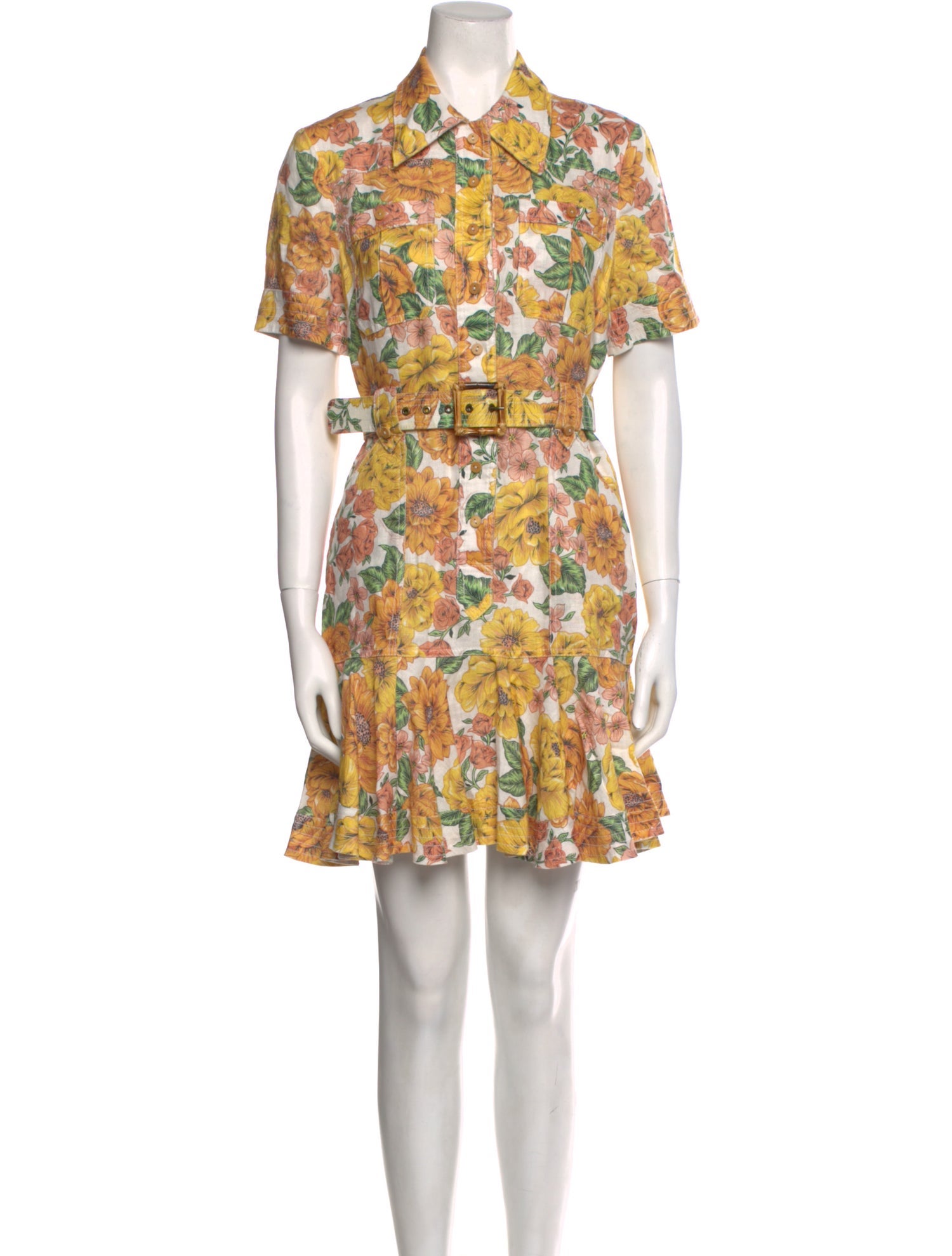 Zimmermann Linen Mini Dress