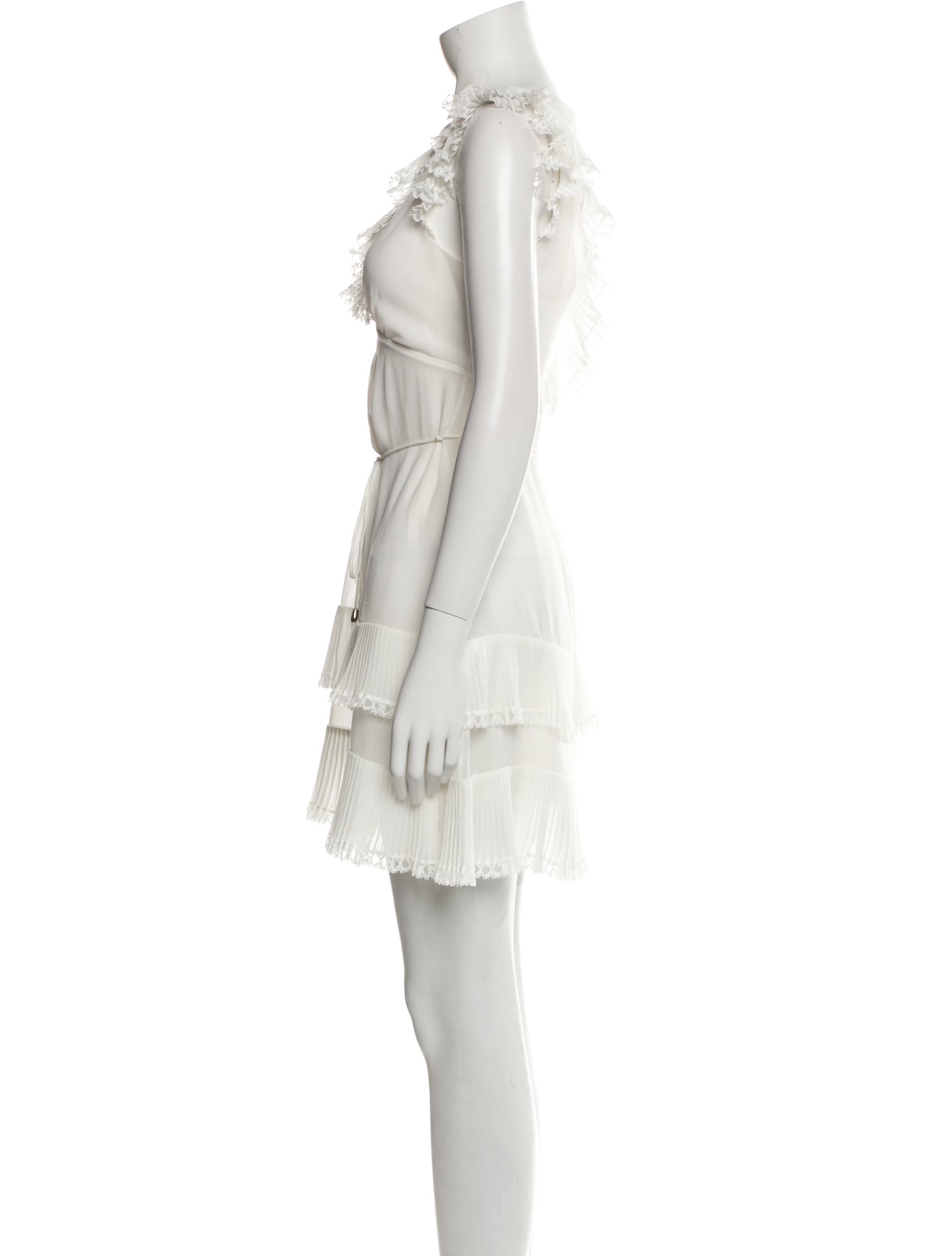 Zimmermann V-Neck Mini Dress