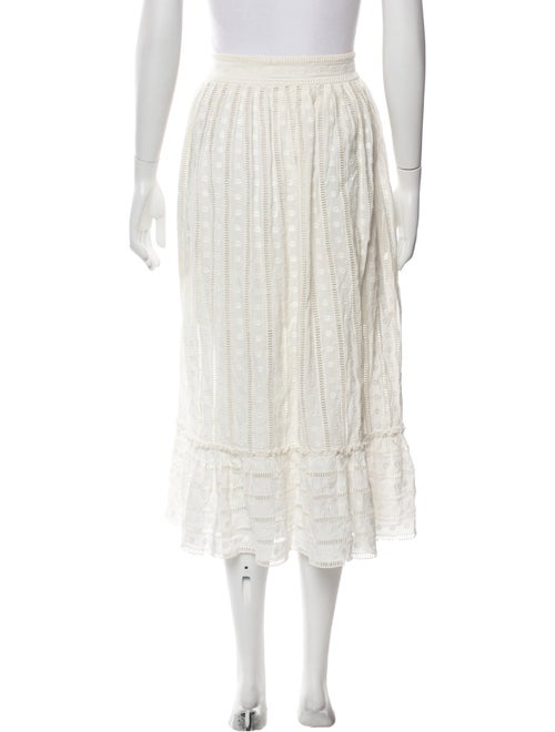 Zimmermann Ruffle Embellishment Midi Length Skirt