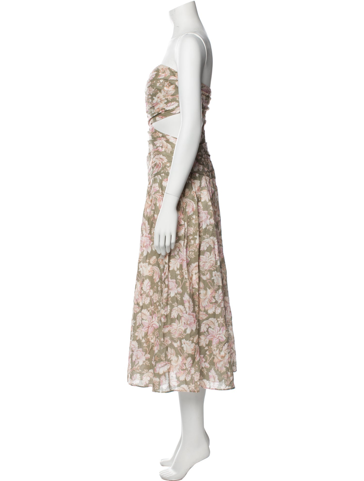 Zimmermann Linen Midi Length Dress