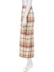 Zimmermann Plaid Print Midi Length Skirt