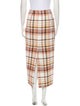 Zimmermann Plaid Print Midi Length Skirt
