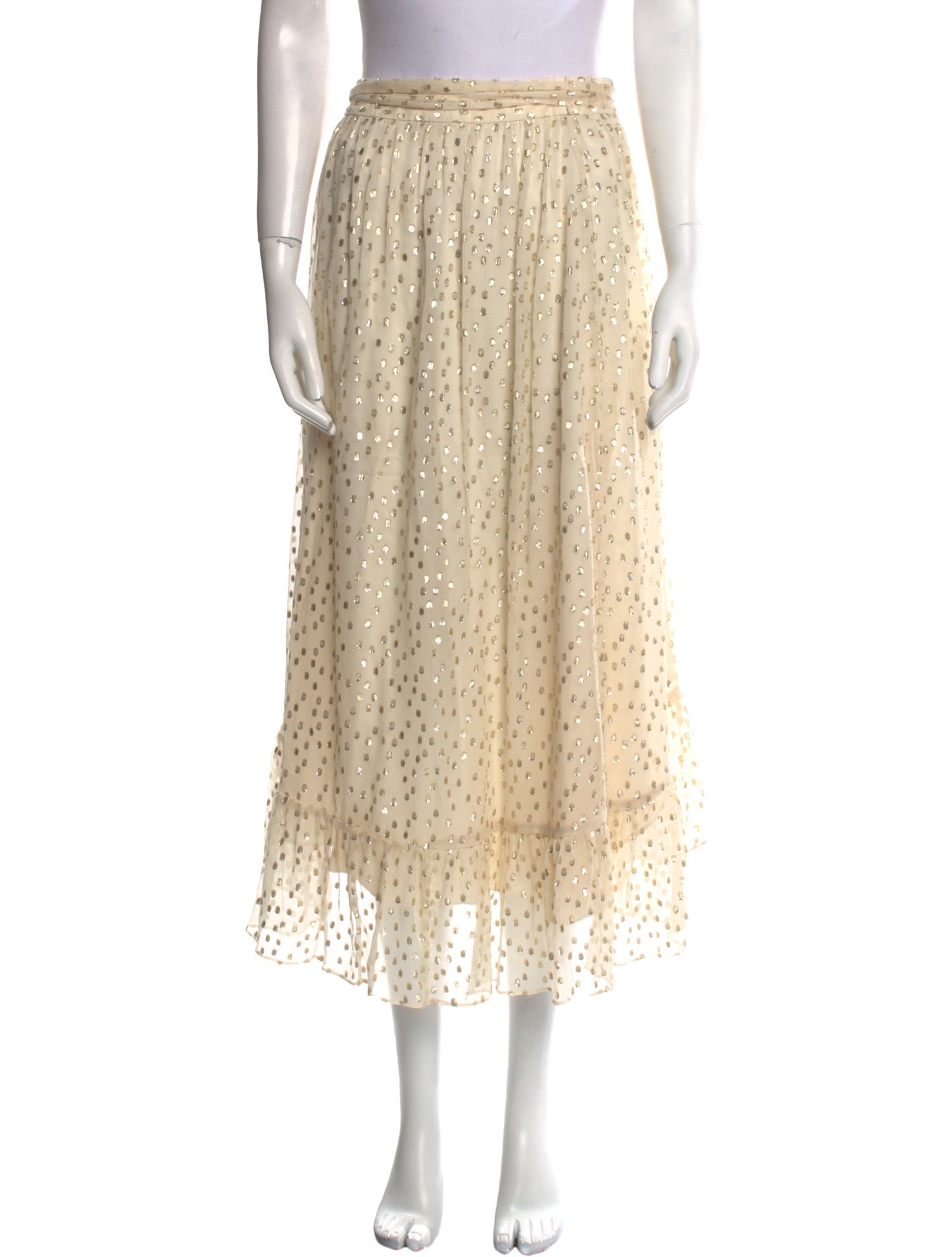 Zimmermann Silk Midi Length Skirt