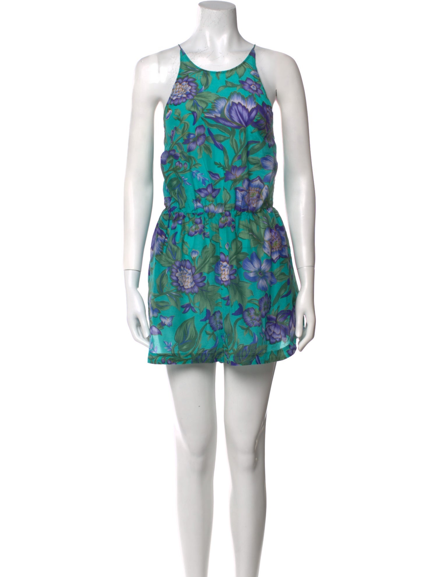 Zimmermann Vintage Floral Print Romper