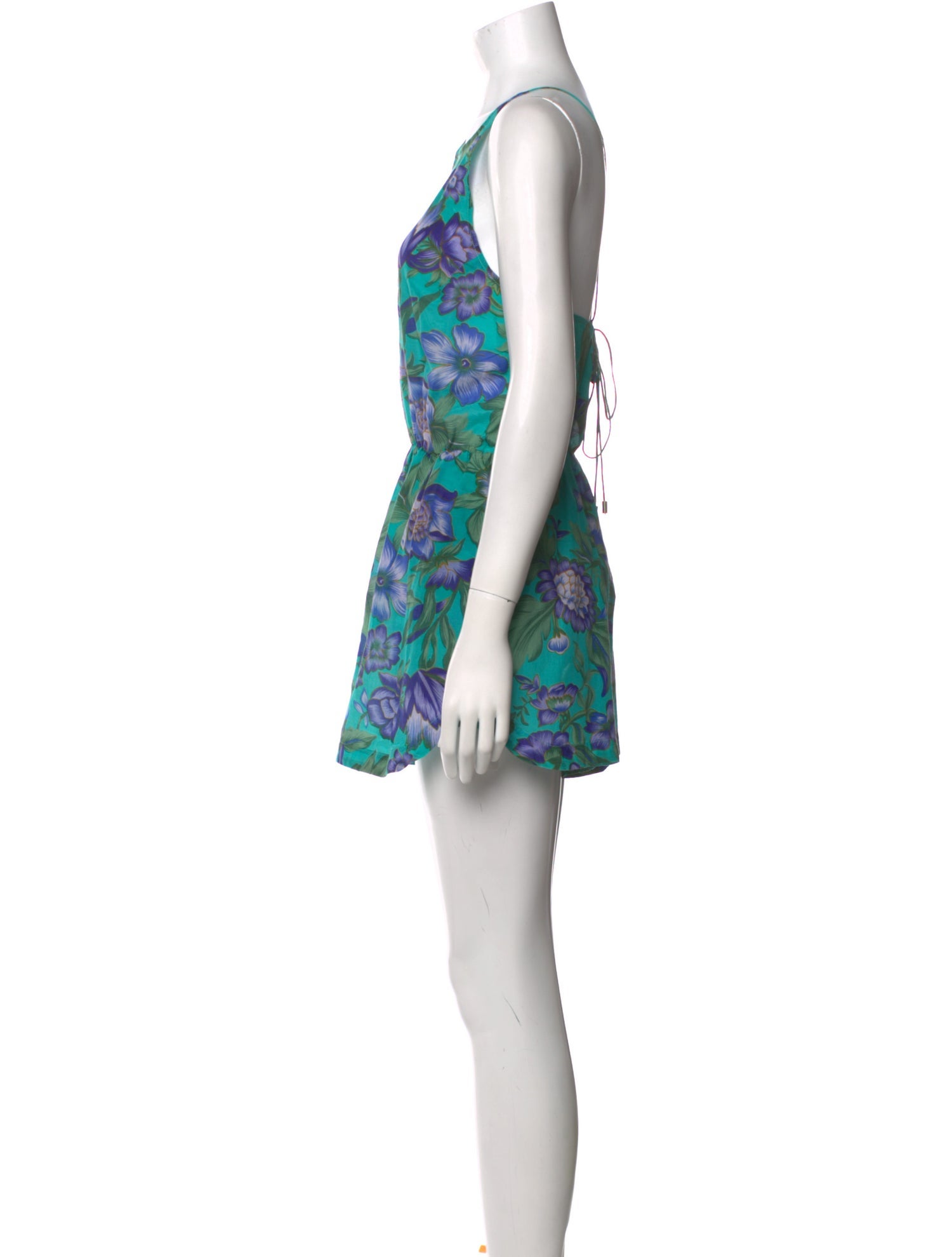 Zimmermann Vintage Floral Print Romper