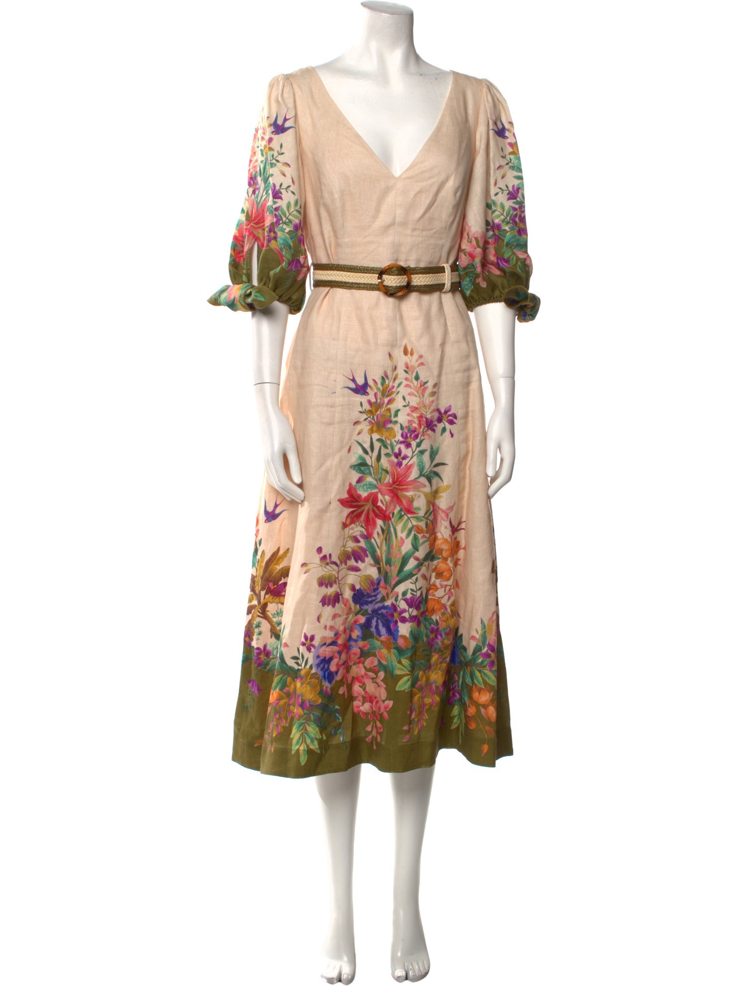 Zimmermann Linen Long Dress