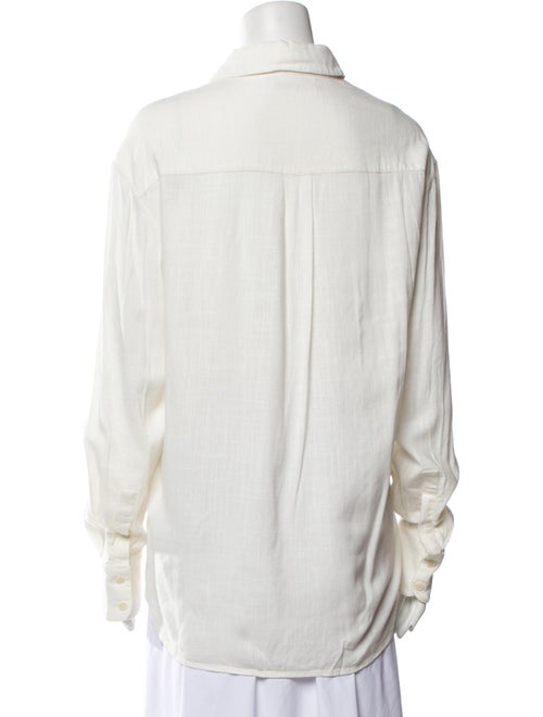 Zimmermann Long Sleeve Button-Up Top