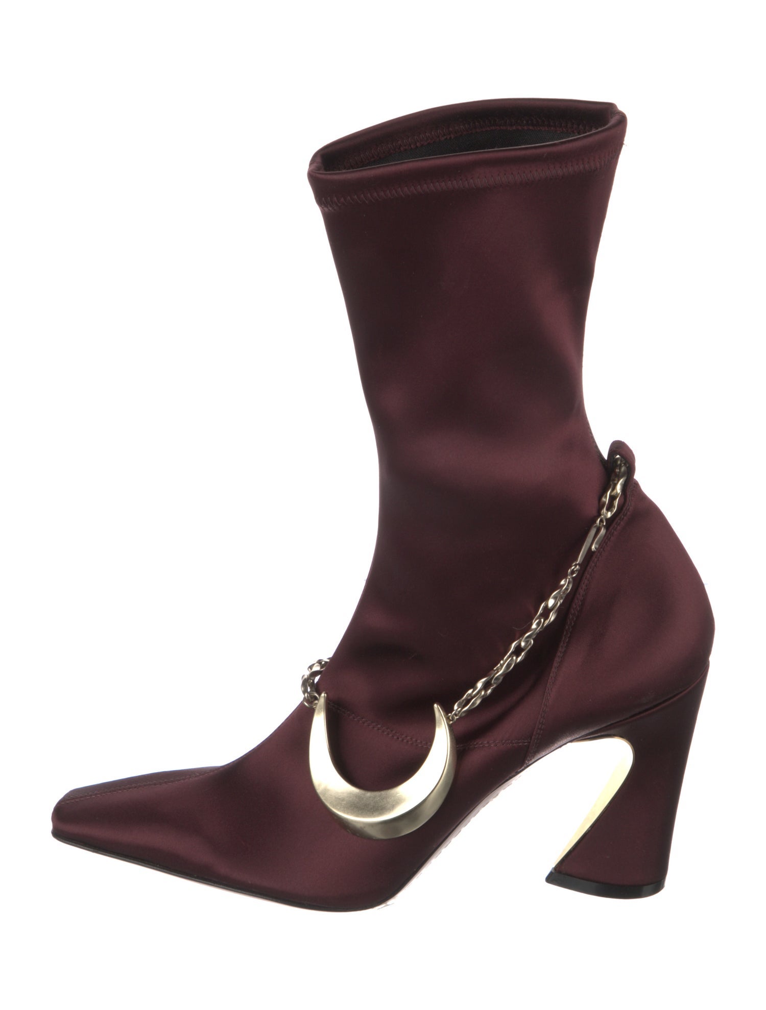 Zimmermann Satin Sock Boots