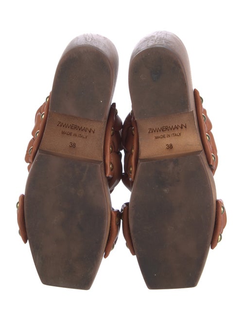 Zimmermann Leather Slides