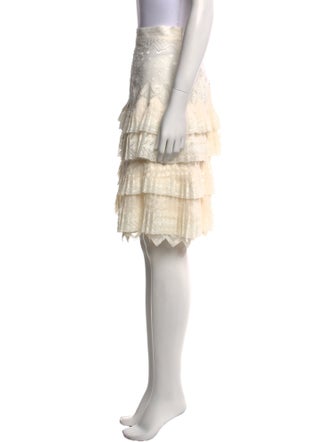 Zimmermann Lace Pattern Knee-Length Skirt