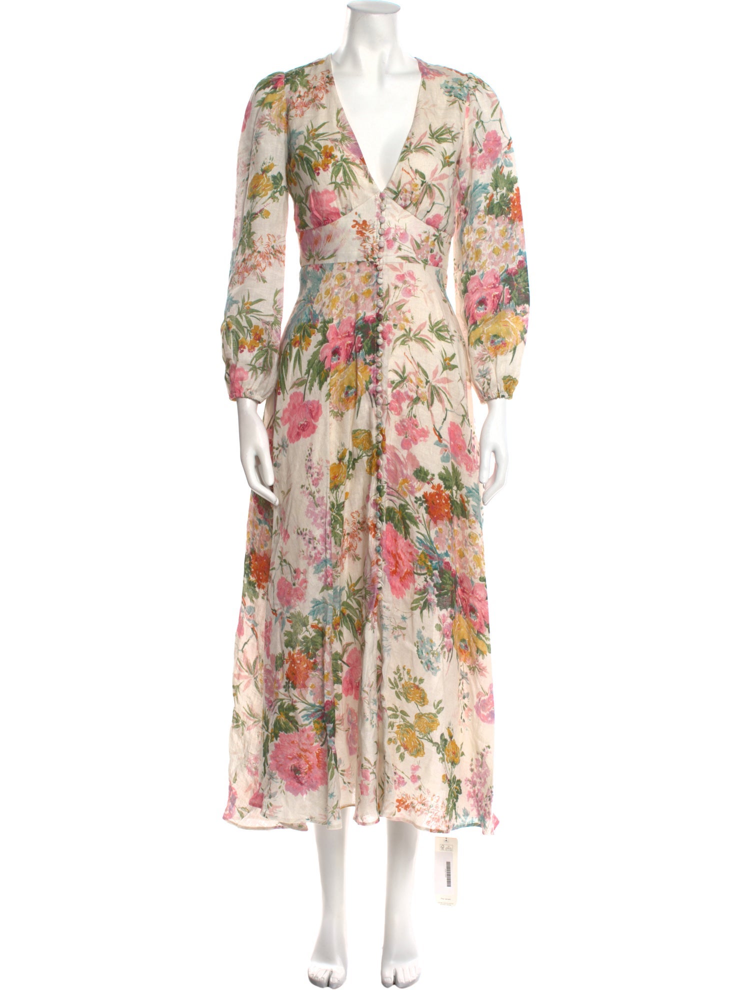 Zimmermann Linen Long Dress