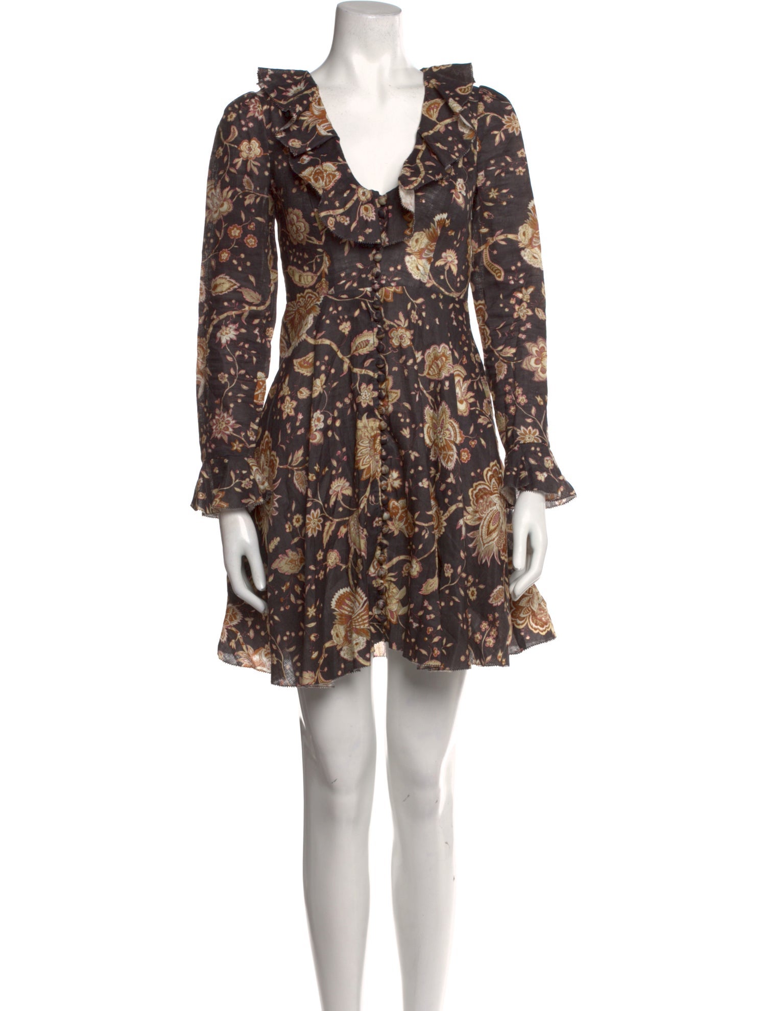 Zimmermann Linen Mini Dress