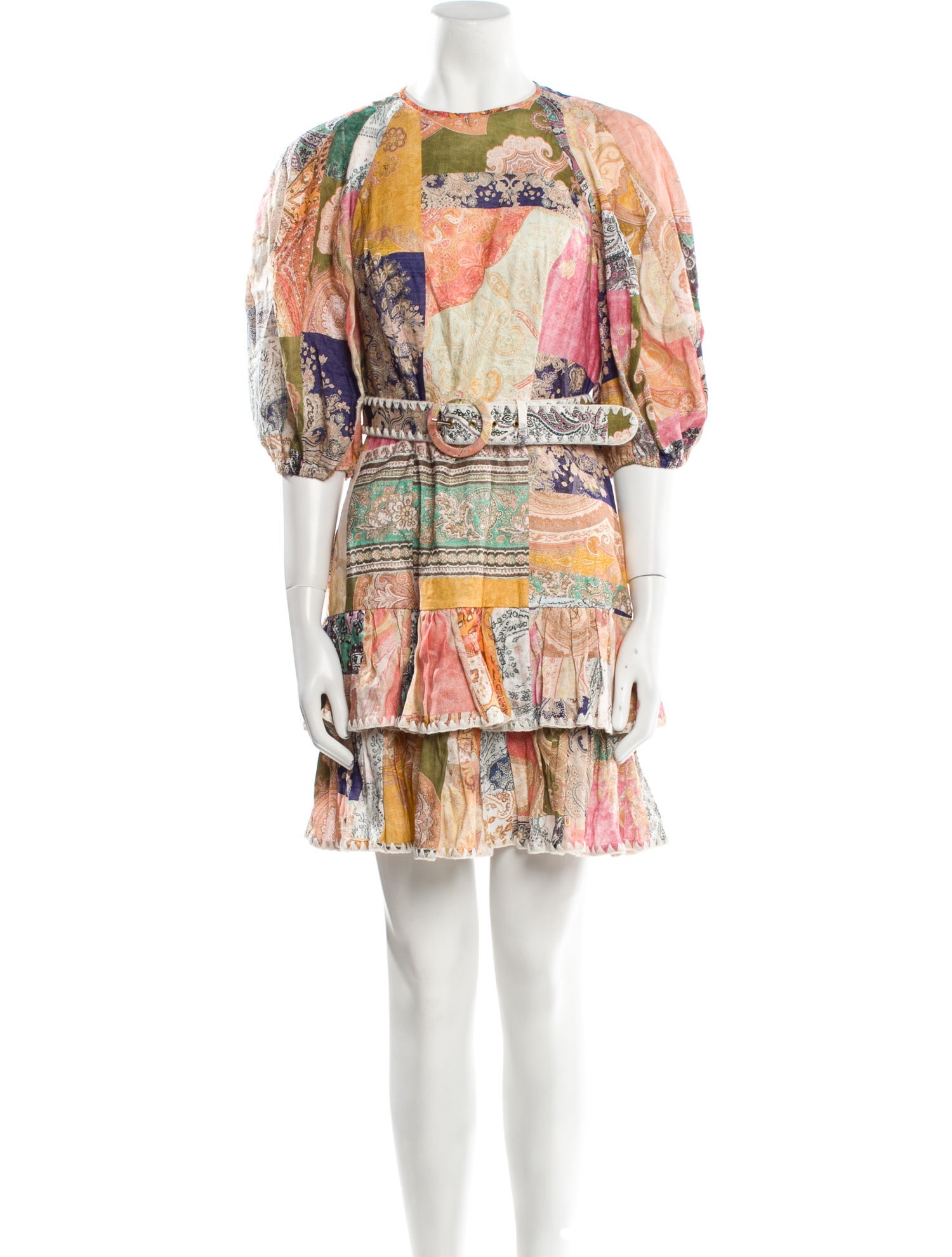 Zimmermann Linen Mini Dress