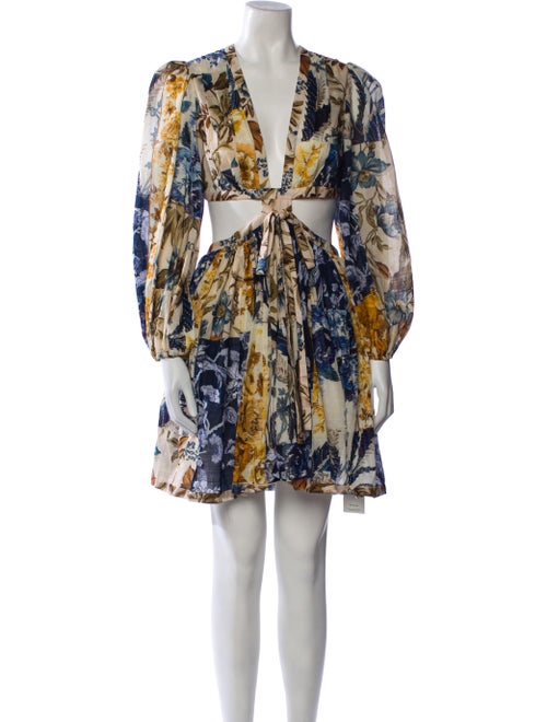 Zimmermann Printed Mini Dress