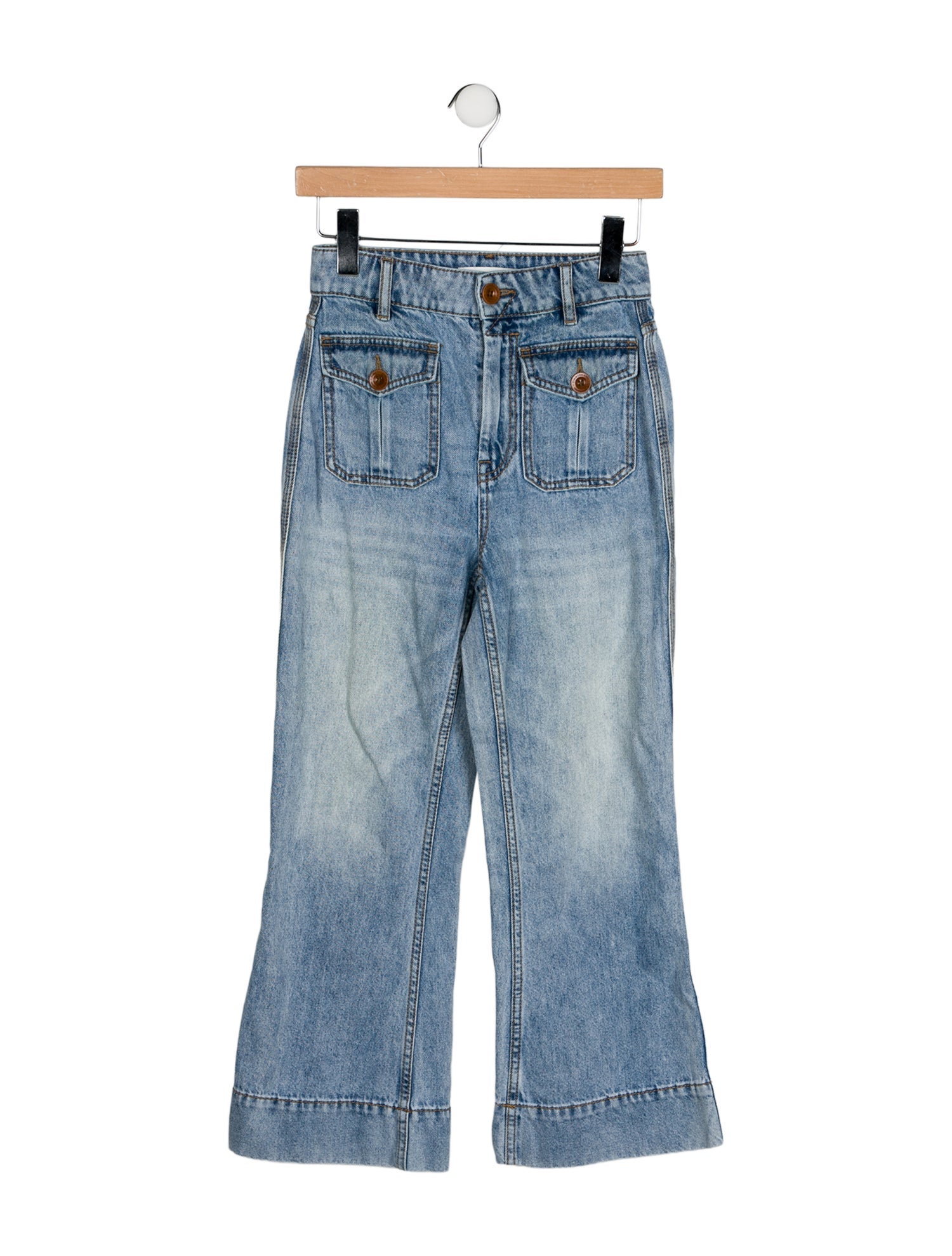 Zimmermann High-Rise Wide Leg Jeans