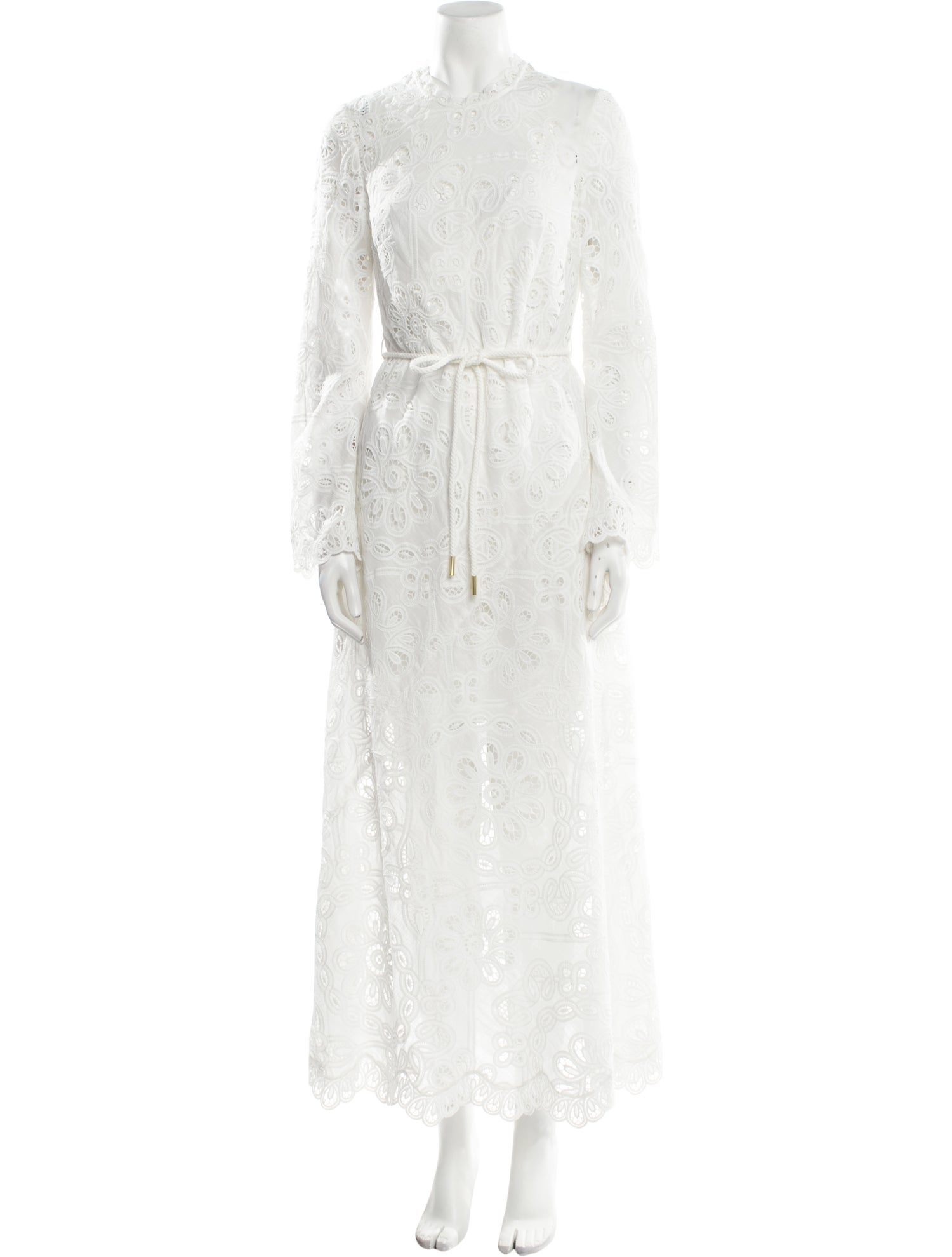 Zimmermann Lace Pattern Long Dress w/ Tags