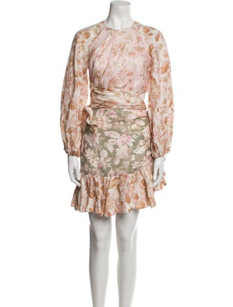 Zimmermann Linen Mini Dress