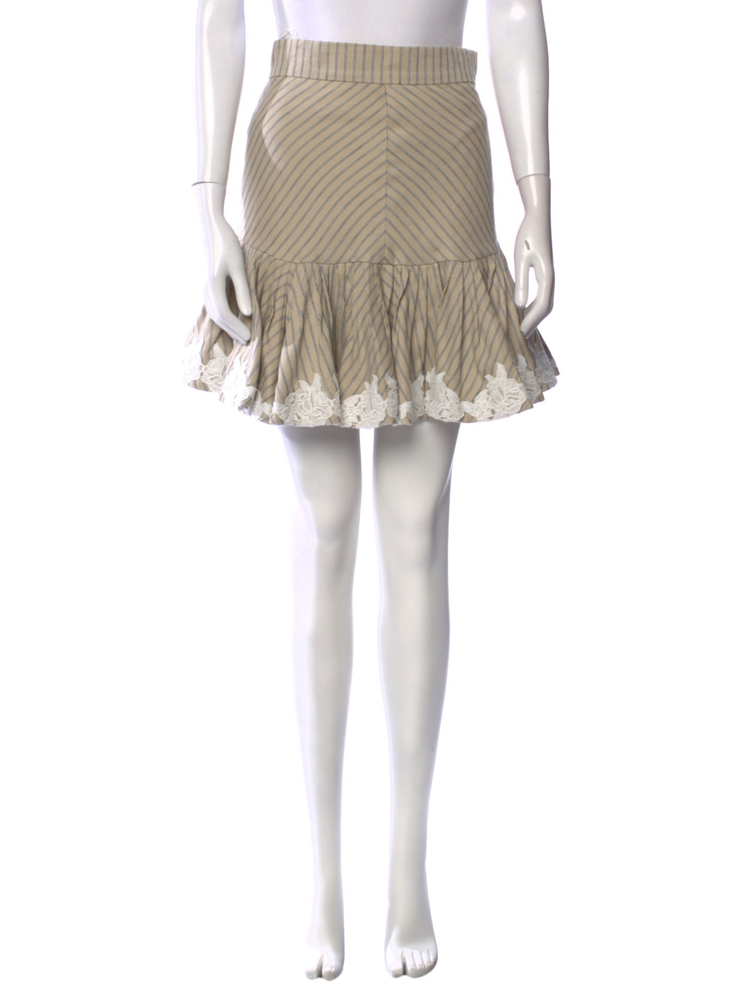 Zimmermann Linen Knee-Length Skirt