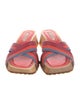 Zimmermann Leather Striped Slides
