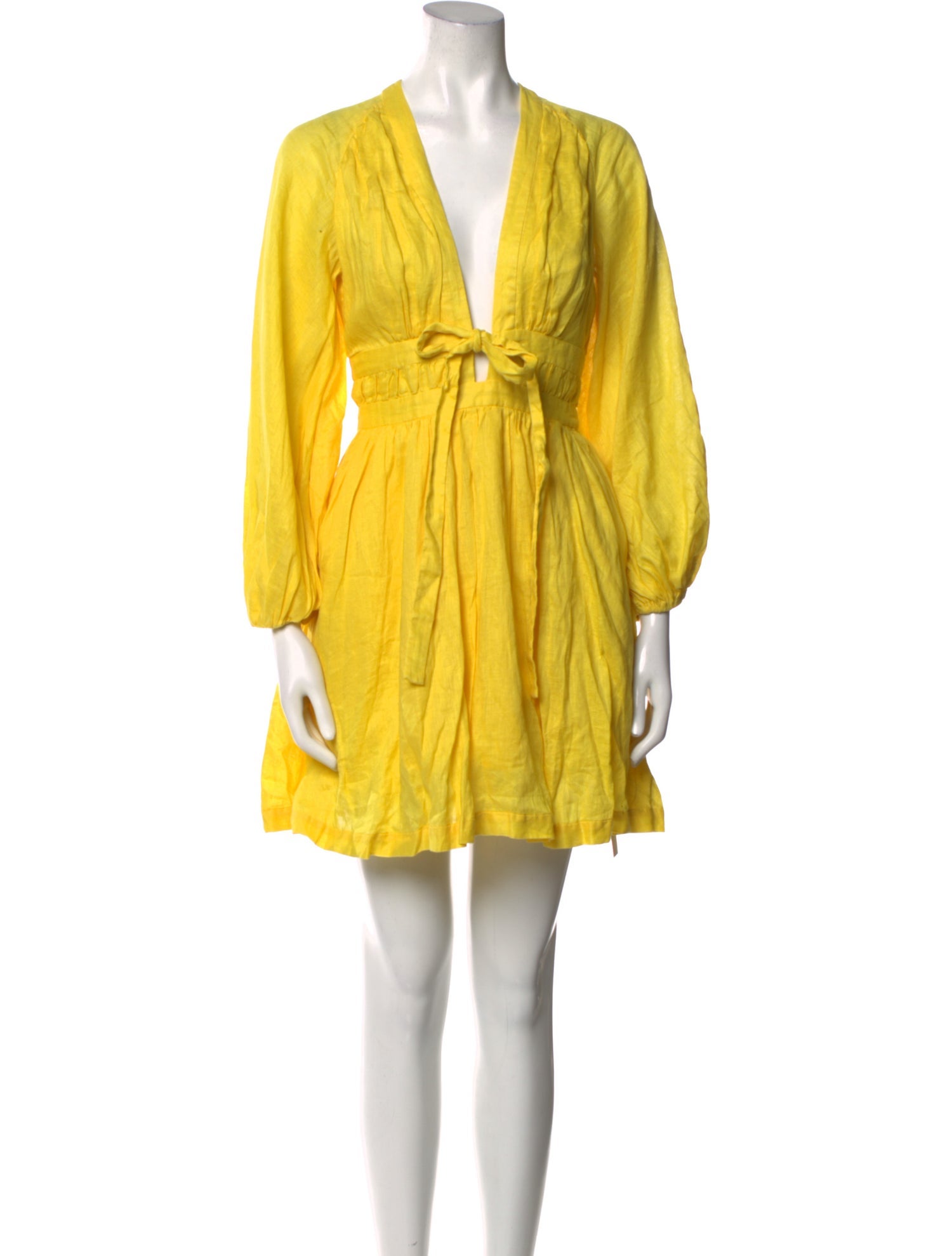 Zimmermann Linen Mini Dress