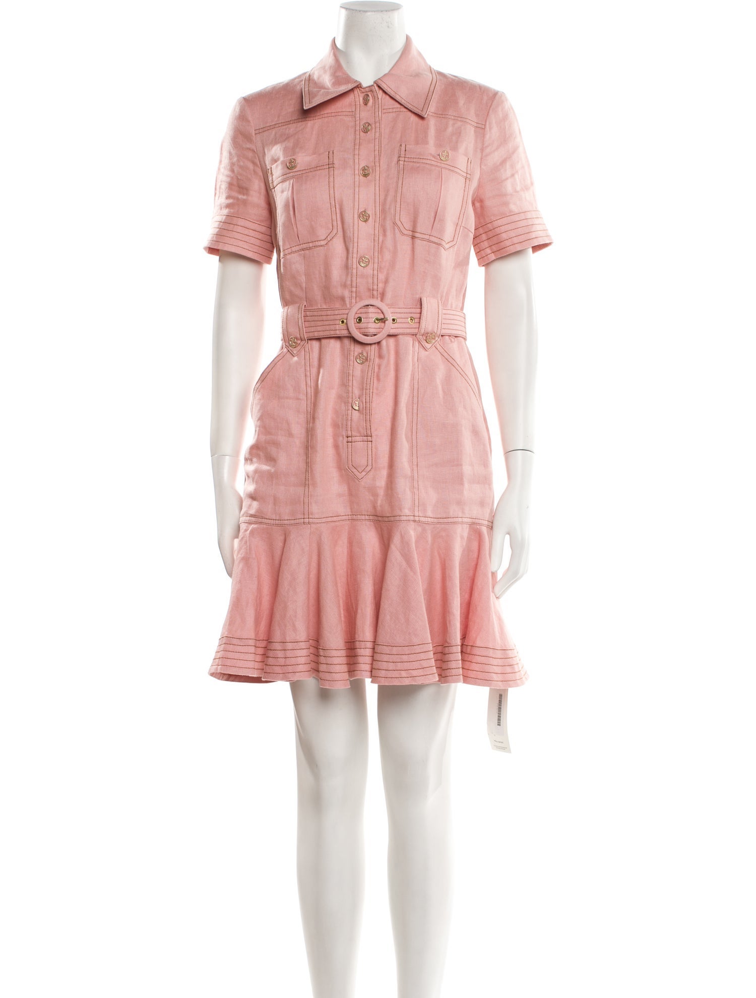 Zimmermann Linen Mini Dress