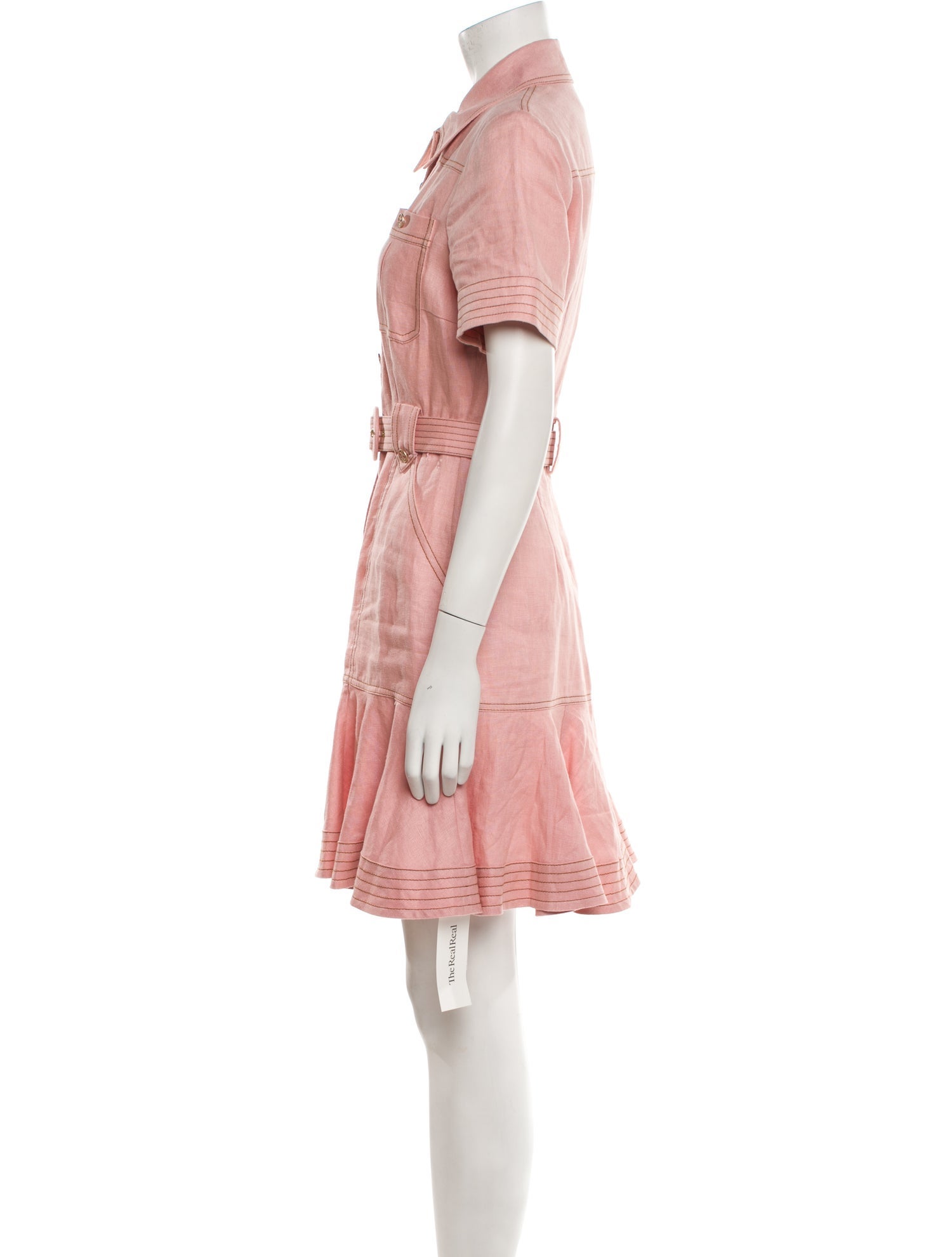 Zimmermann Linen Mini Dress