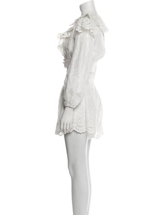 Zimmermann Ruffle Embellishment Short Set