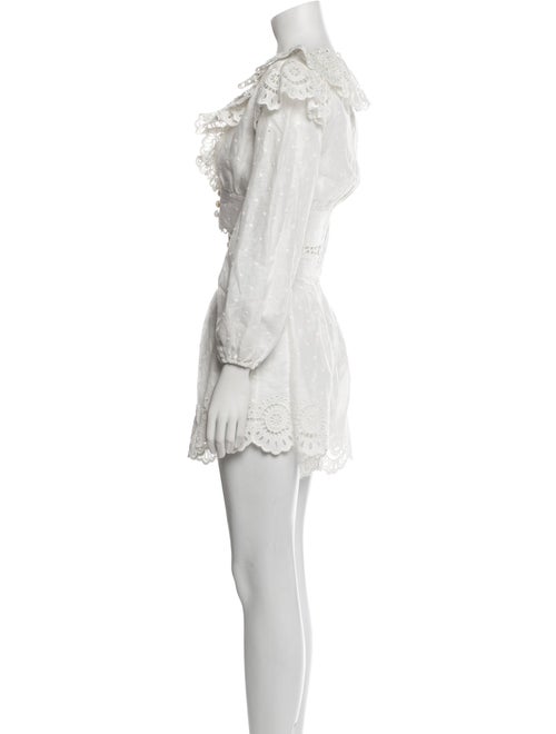 Zimmermann Ruffle Embellishment Short Set