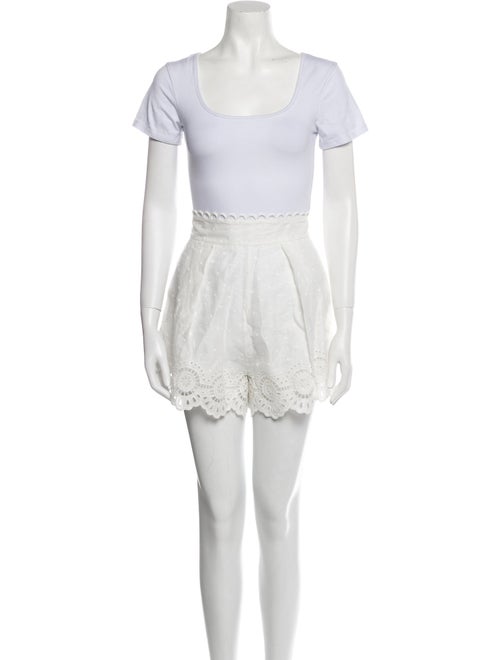 Zimmermann Ruffle Embellishment Short Set