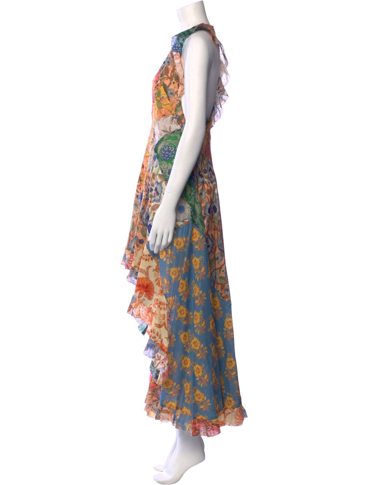 Zimmermann Floral Print Long Dress