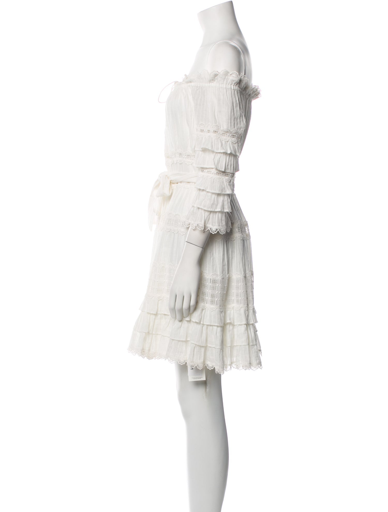 Zimmermann Off-The-Shoulder Mini Dress