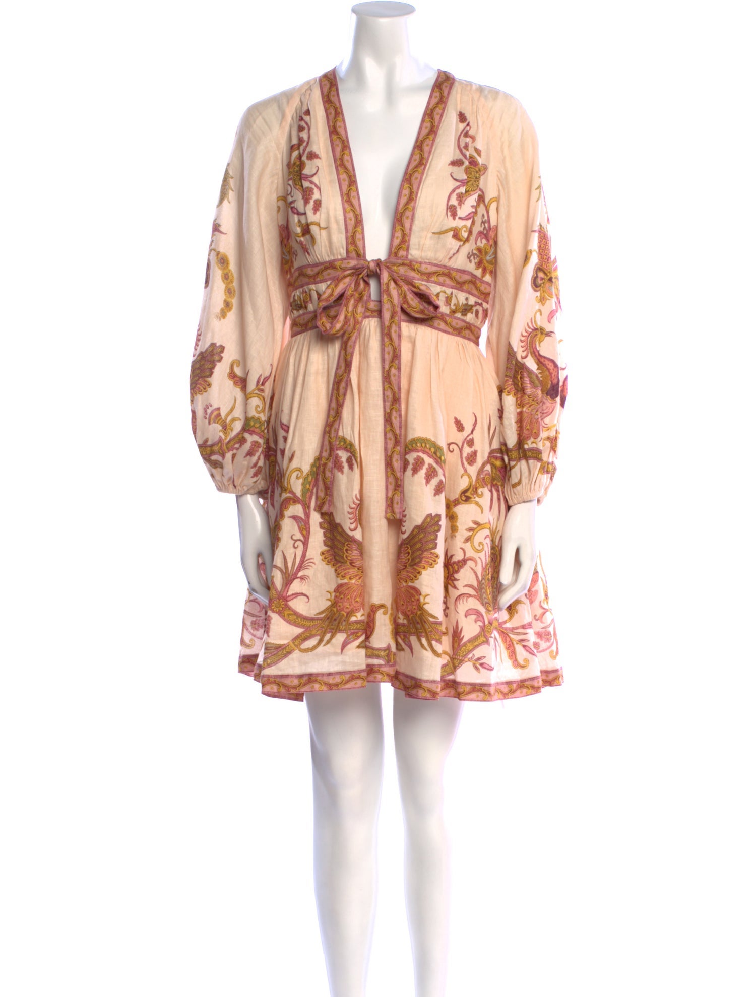 Zimmermann Linen Mini Dress