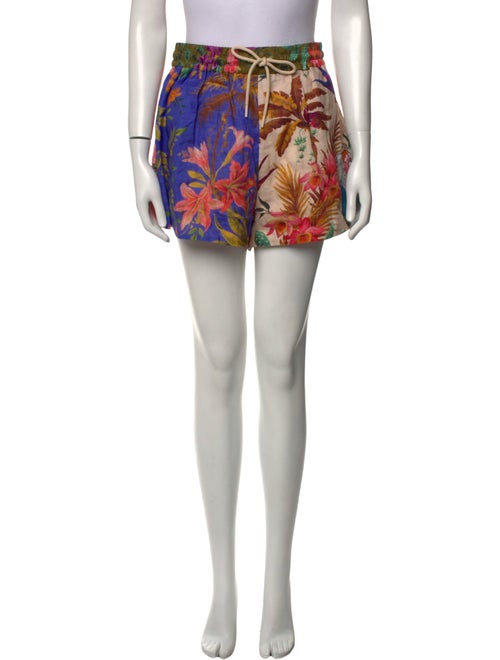 Zimmermann Linen Mini Shorts