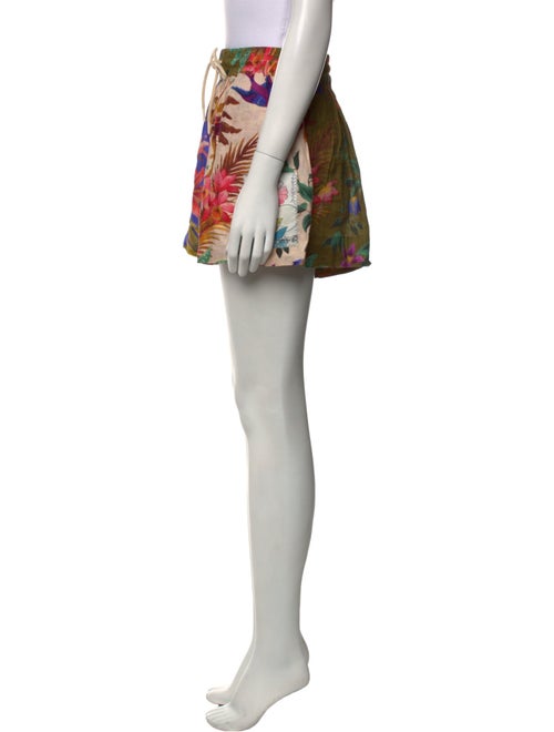 Zimmermann Linen Mini Shorts