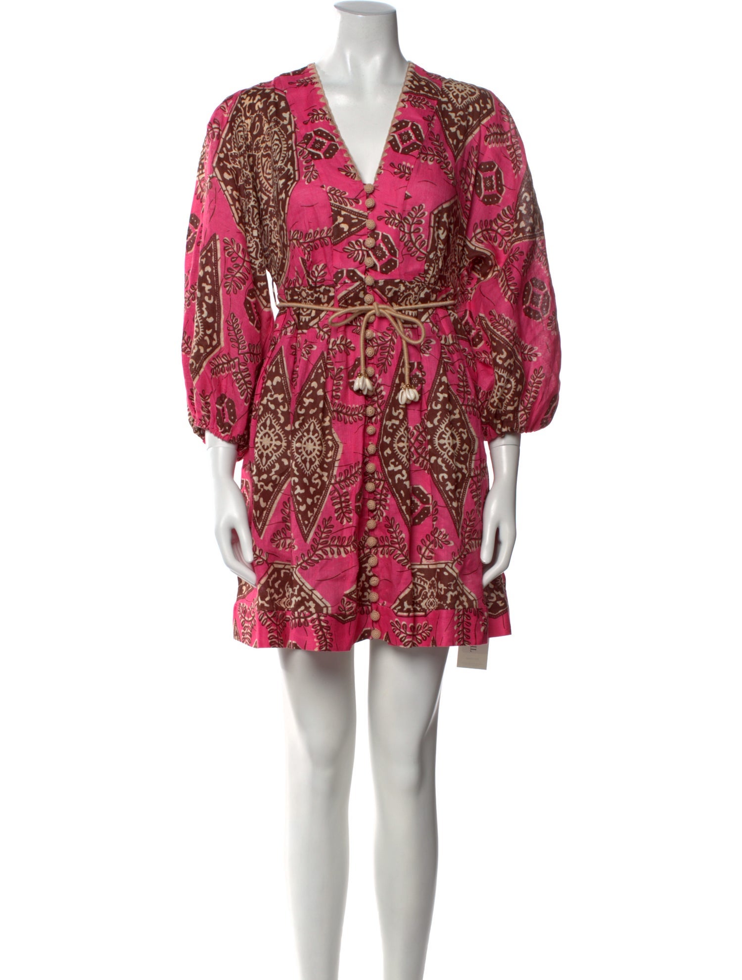 Zimmermann Linen Mini Dress