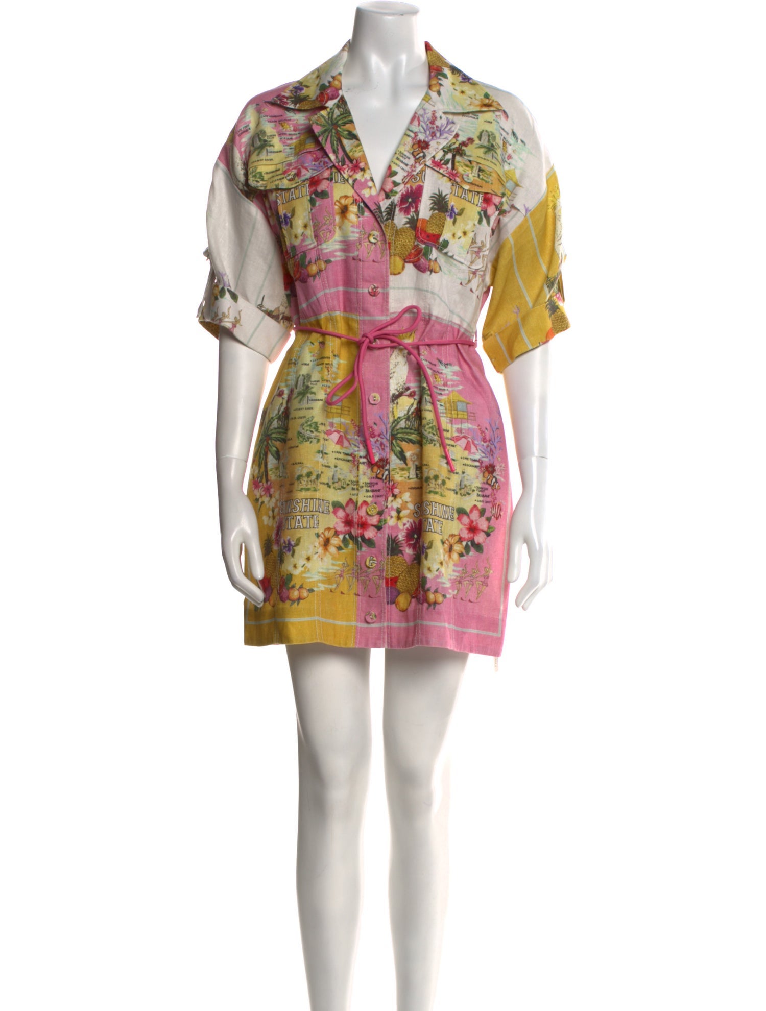 Zimmermann Linen Mini Dress