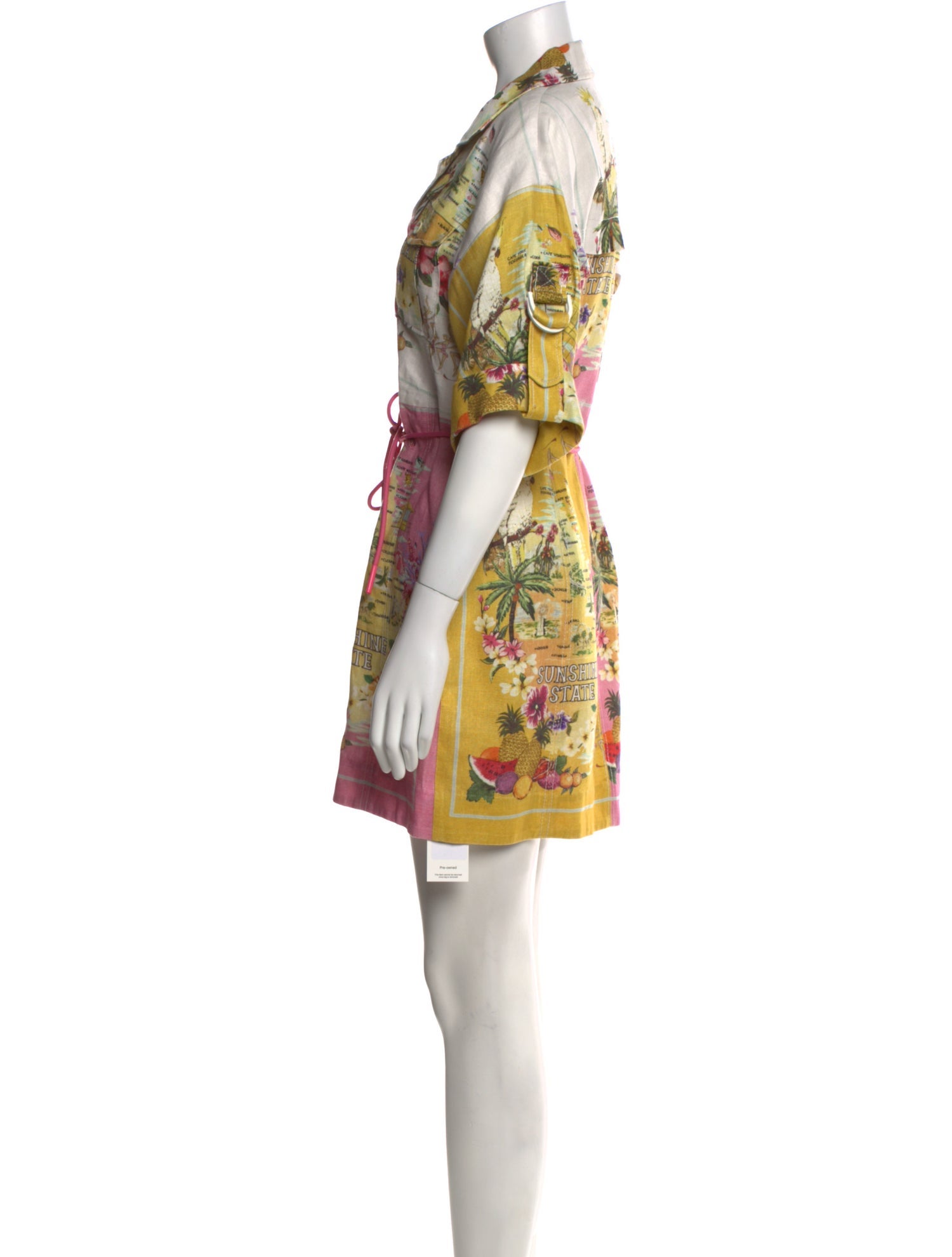Zimmermann Linen Mini Dress