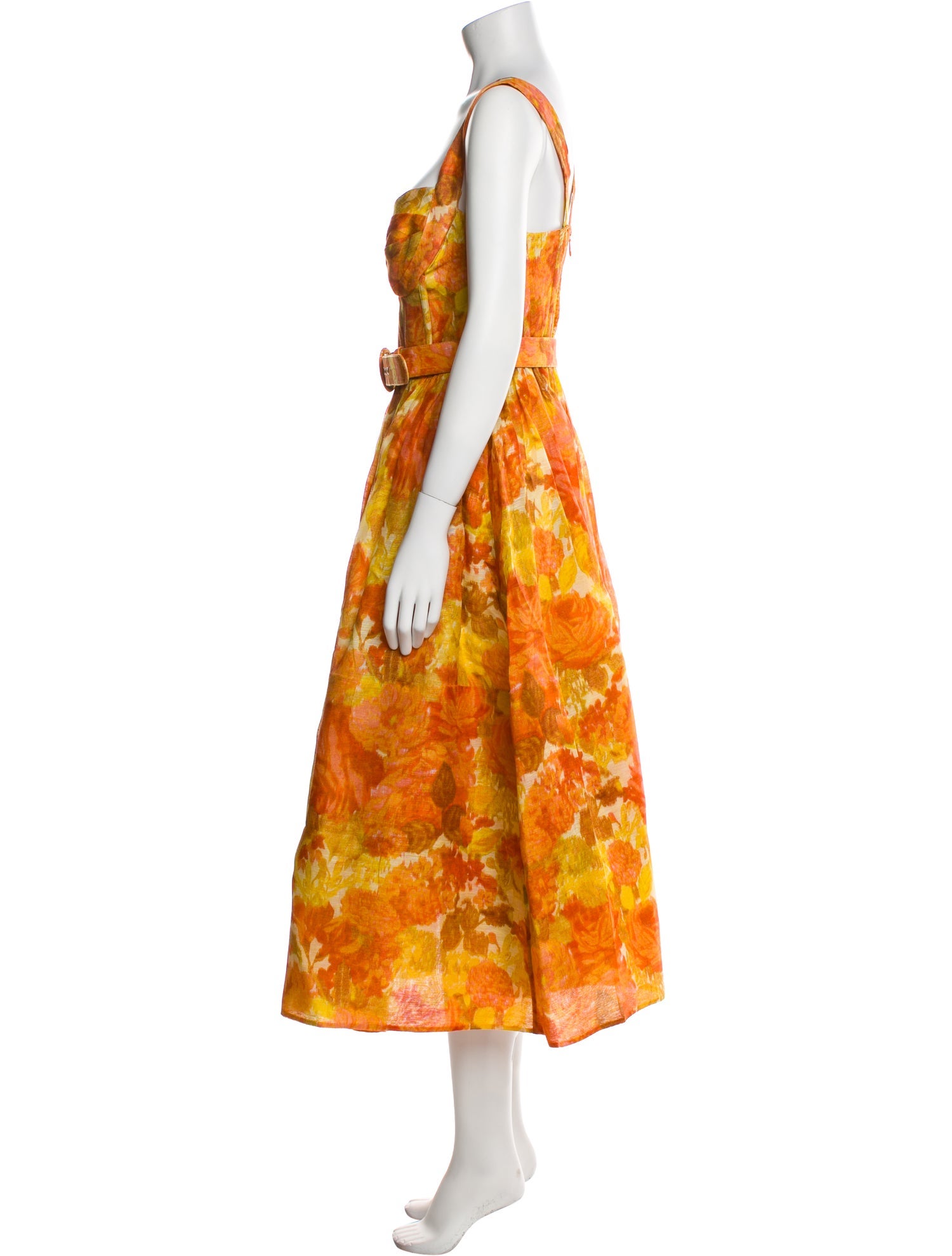Zimmermann Linen Long Dress