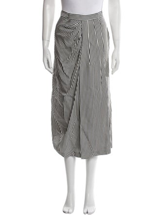 Zimmermann Striped Midi Length Skirt