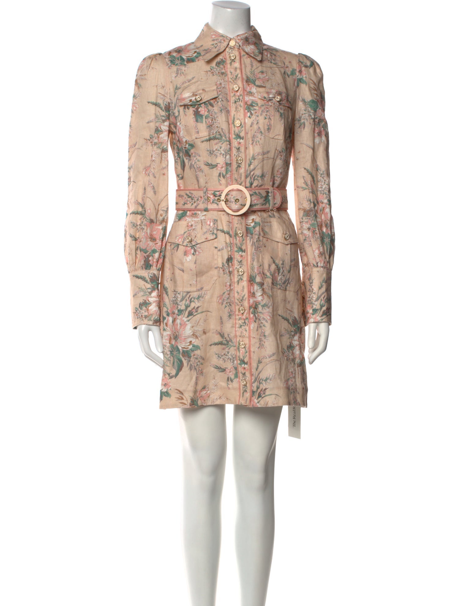 Zimmermann Linen Mini Dress