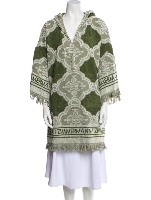 Zimmermann Paisley Print Three-Quarter Sleeve Tunic