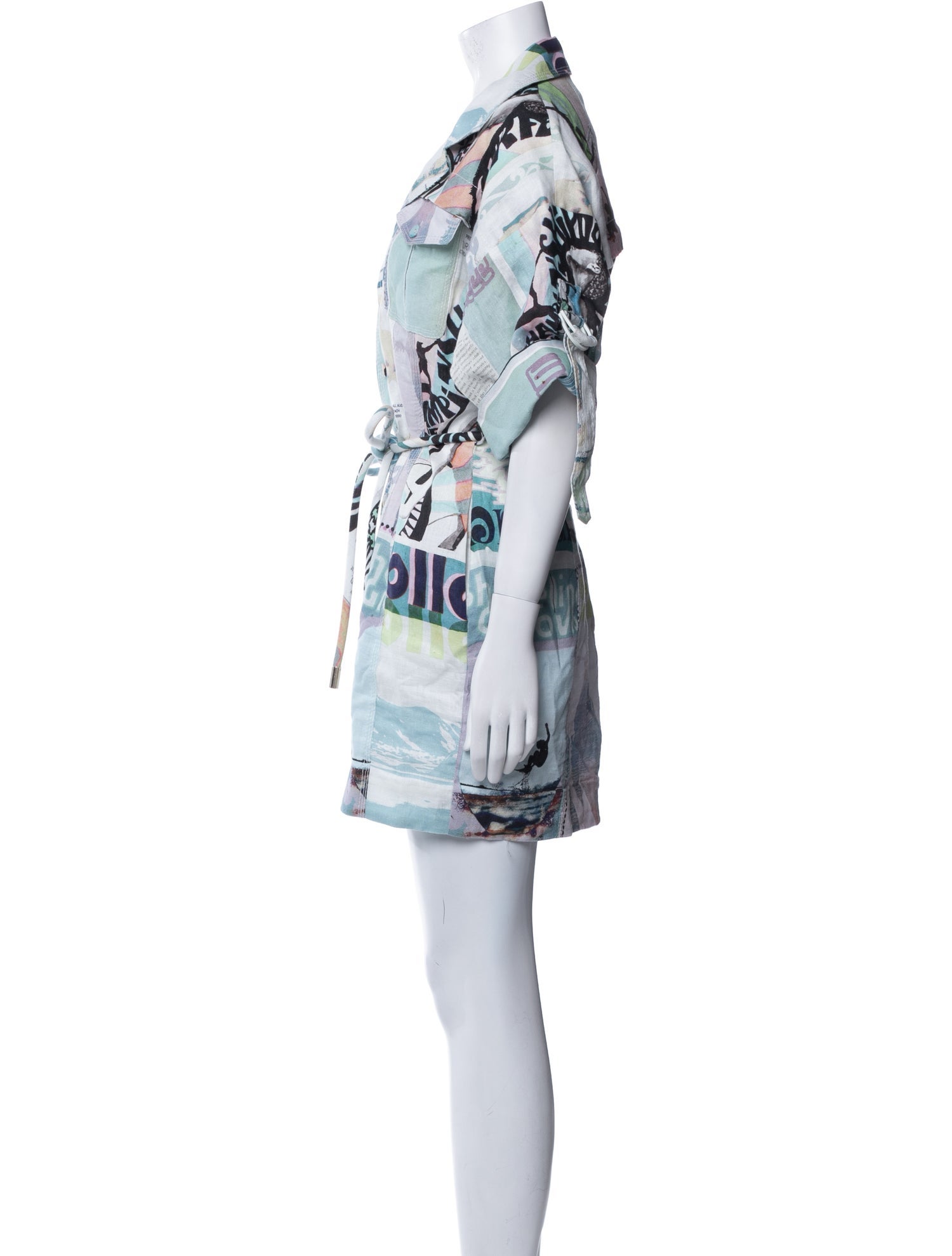 Zimmermann Linen Mini Dress w/ Tags