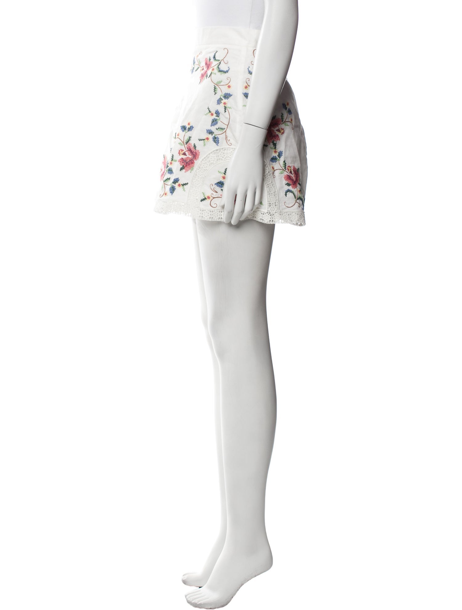 Zimmermann Linen Mini Shorts w/ Tags